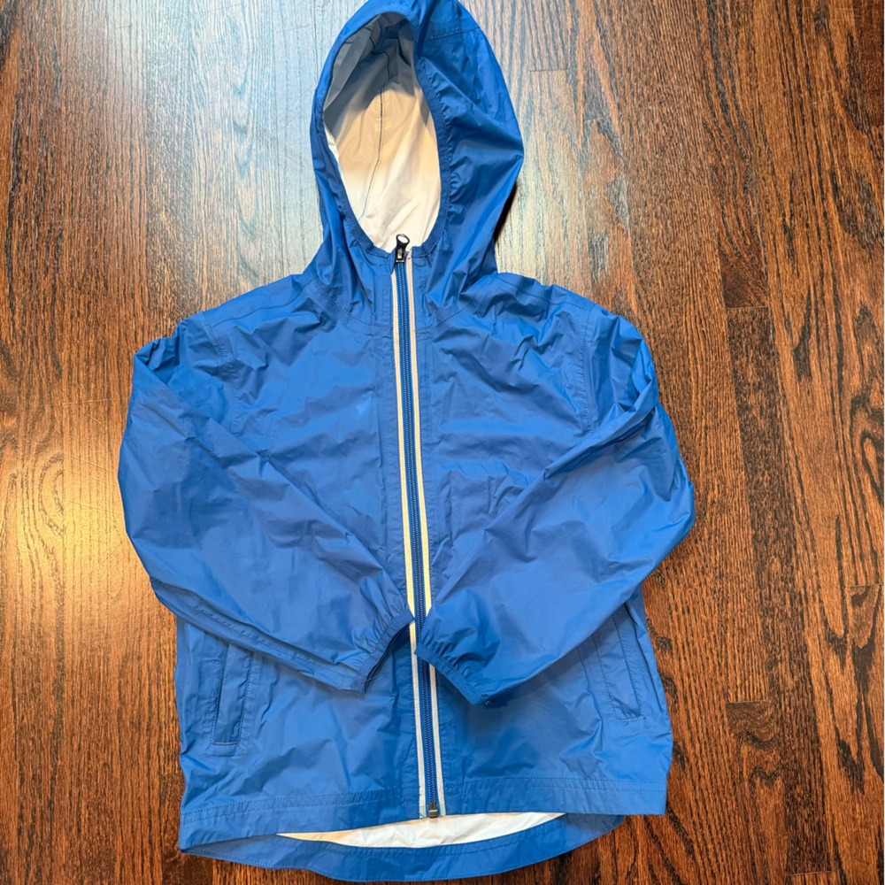 Hanna Andersson Blue Kids Raincoat